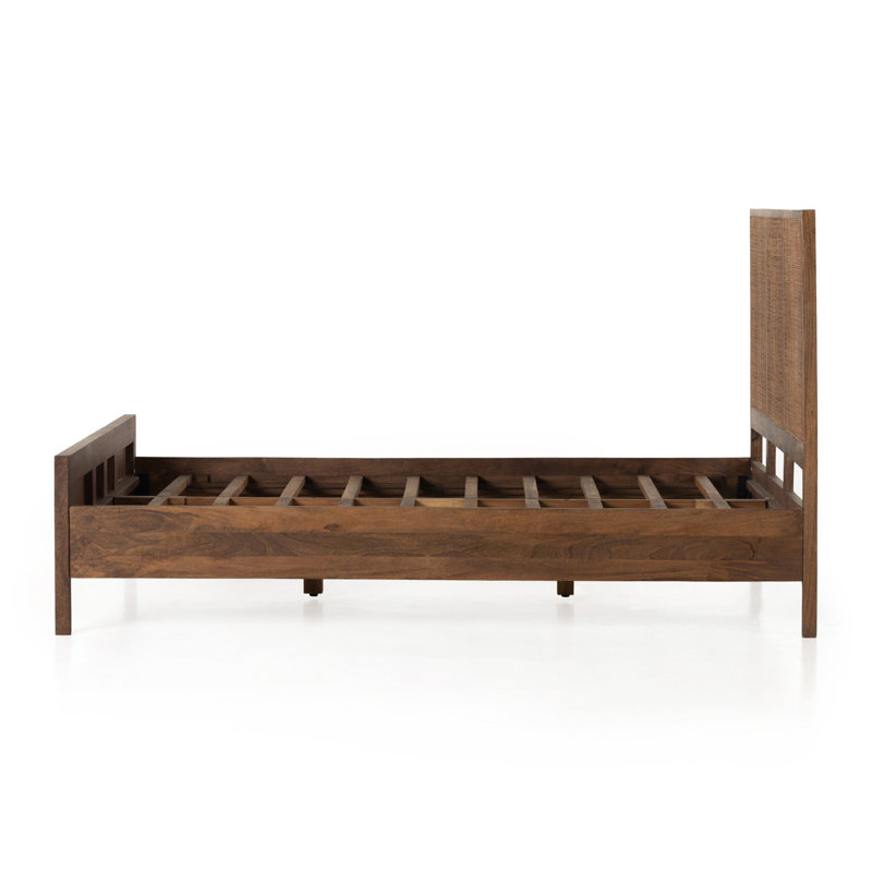 Nellie Cane Bed, King, Natural