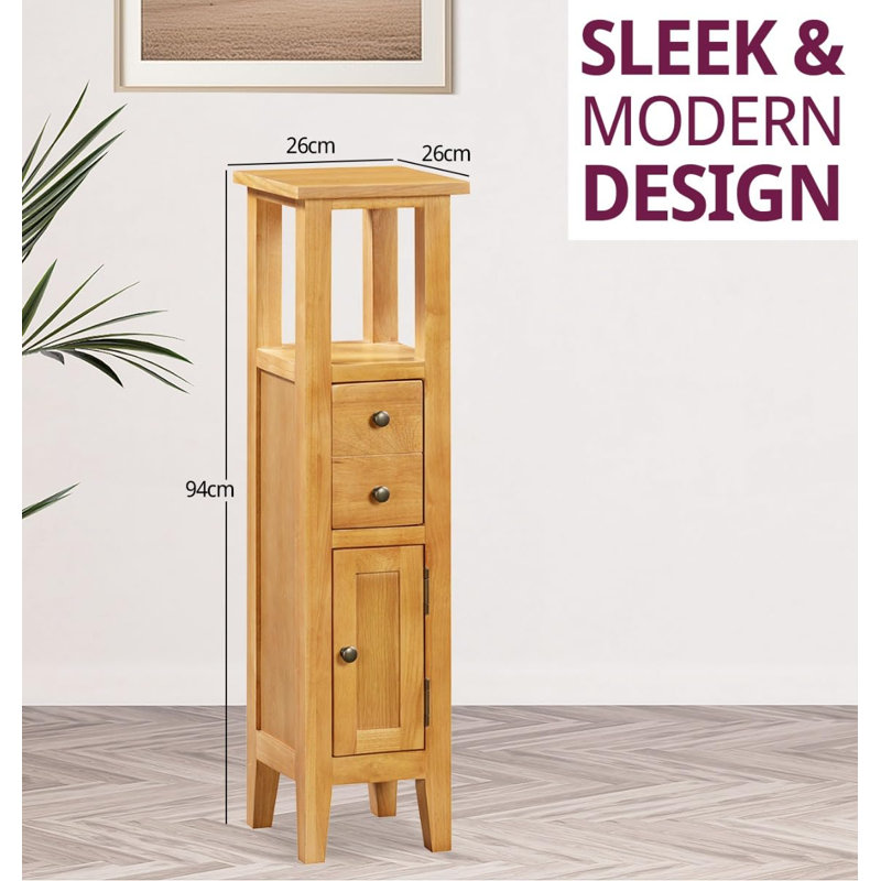 Apollonios Linen Cabinet, Brown