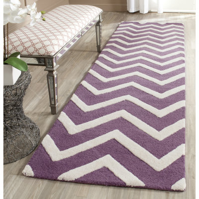 Tapis en laine touffeté à la main Sanyla