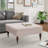Bhreac Velvet Ottoman-1038402072