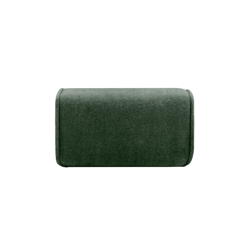Repose-pieds en velours, Vert