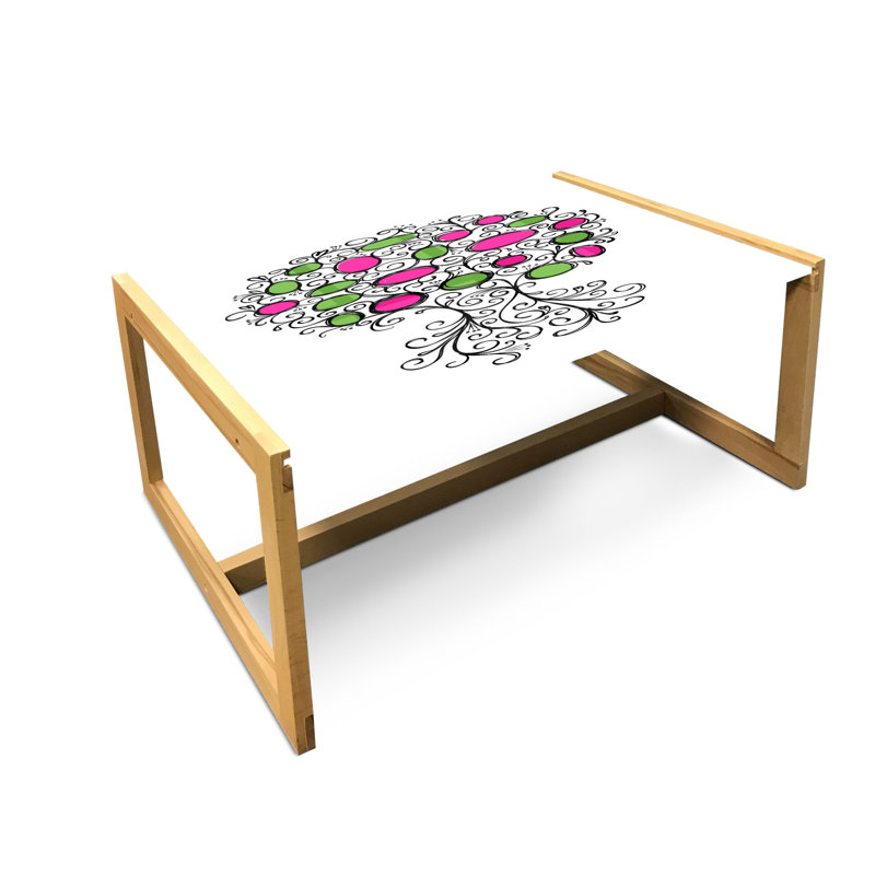 Heuser Sled Coffee Table, 40cm H x 91cm W x 62cm D