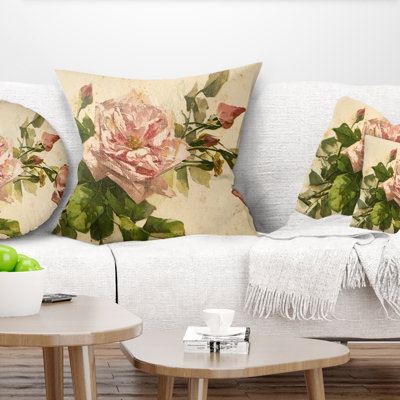 Coussin d’illustration floral painting