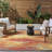 Nourison Essentials Flame Indoor/Outdoor Area Rug-504000134