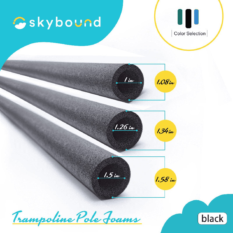 Trampoline de protection contre les intempéries, Noir