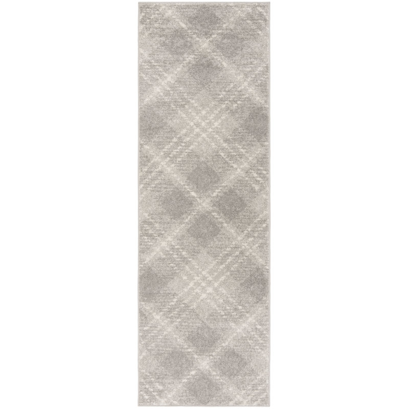 Fraga Geometric Hand Woven Area Rug, Runner 76 x 244 cm