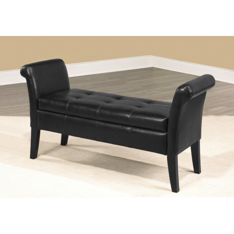 Banc de rangement rembourré Flomaton