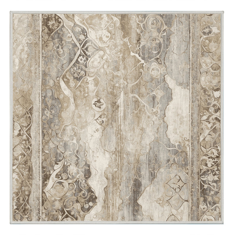 Crimson Prime Drift Rug, Square 7'