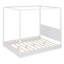 Low Canopy Bed With Lights And Headboard-761953020
