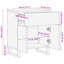 Bedside Cabinet 50 X 33 X 60 Cm Solid Mango Wood-780348421