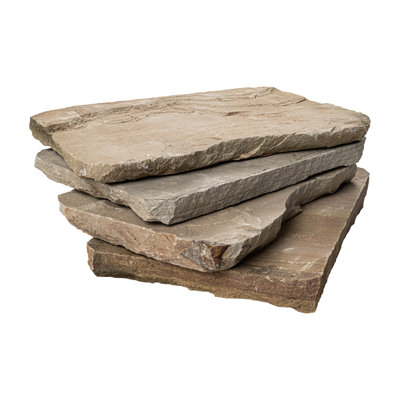 Adobe Ridge 12 in. x 18 in. x 1.5 in. Sandstone Flagstone Paver (1.5 sq. ft./unit, 1Pieces)