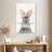 Brampt Fluffy Gray Bunny-108544842