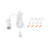 Conor 1 - Light White Single Pendant