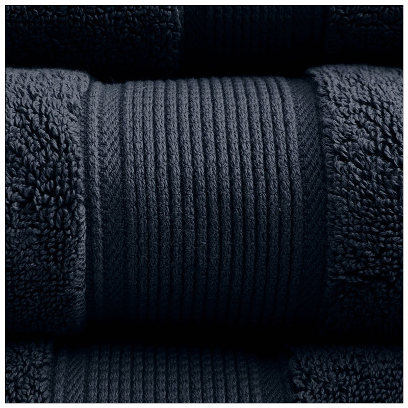 100% Cotton Super Plush Mulit-Size Set, Black