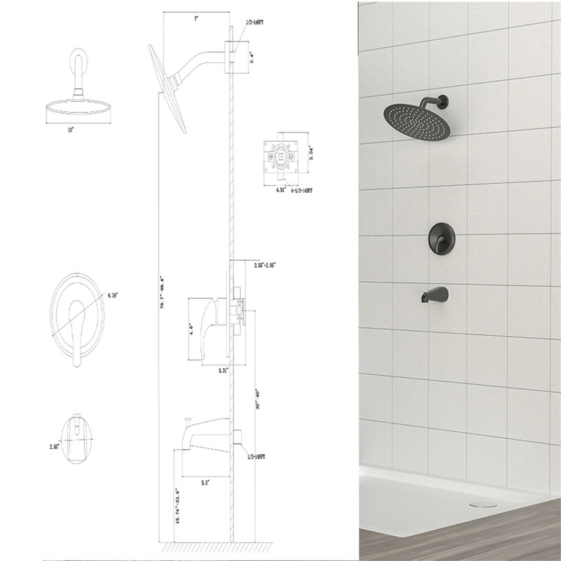 Complete Shower System