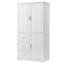 Armoire de salle de bain sur pieds en MDF Semele avec 3 tiroirs et tablettes -1096498473