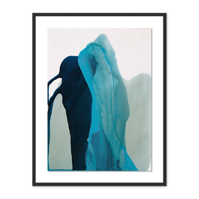 Blue Abyss V Painting by Kim Whiteside