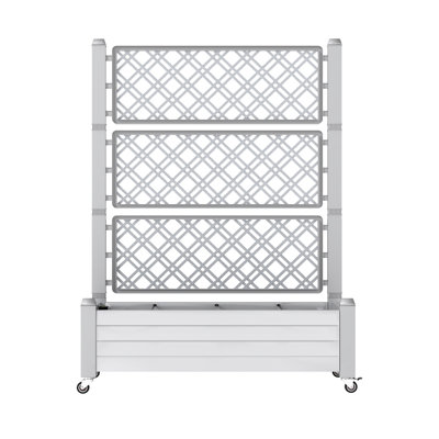 Elevated Planter with Trellis
