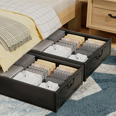 Large Plastic Underbed Storage
