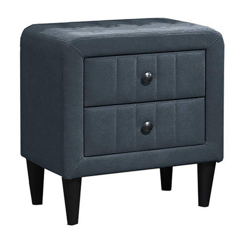 Healy 2 - Drawer Nightstand, Charcoal