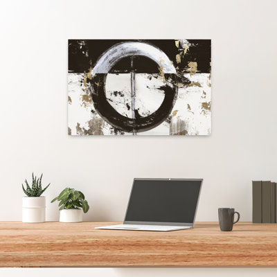 Evoke I Abstract Bold Geometric Art