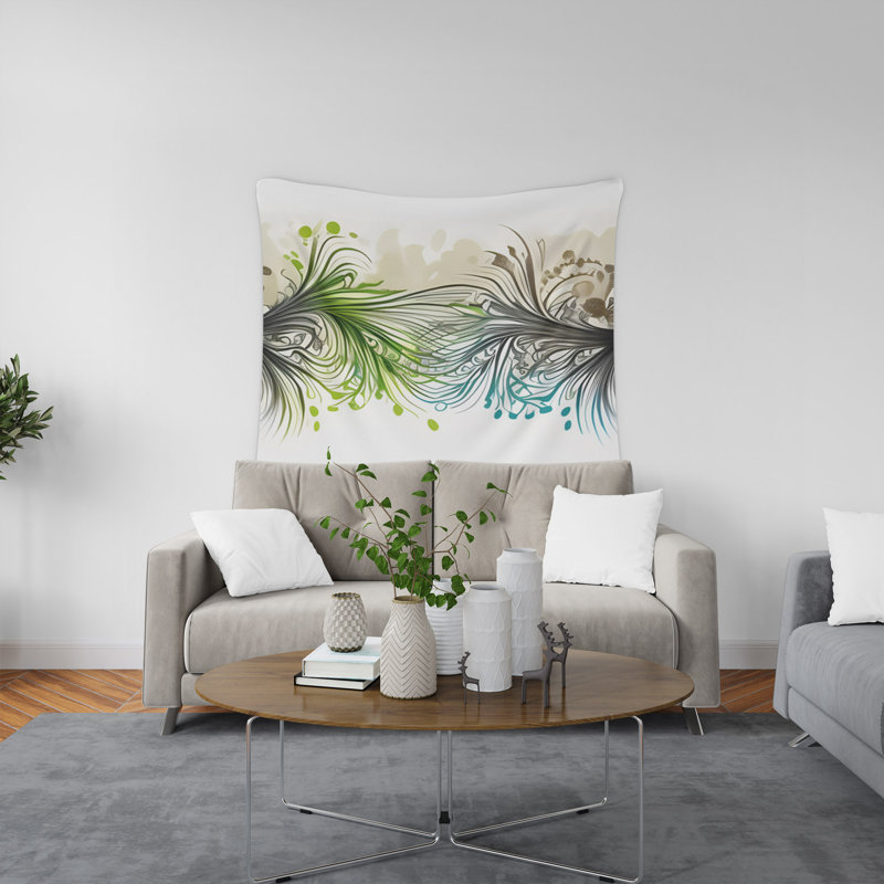 Tapisserie murale, H 88 po x l 104 po