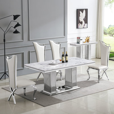 Burdell Dt0216 Rectangular Dining Table
