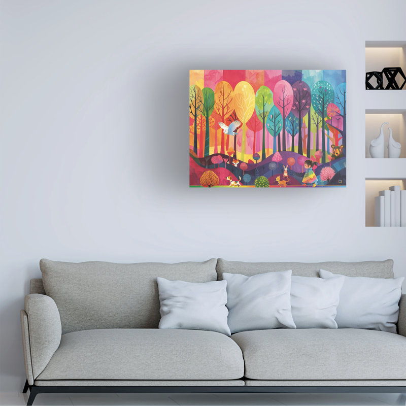 Art sur toile de Michael David Ward, H 35 po x l 47 po