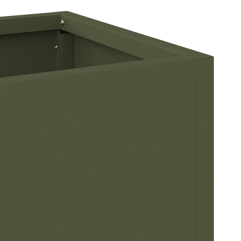 Elevated Planter, Olive, 45cm H x 60cm W x 26cm D