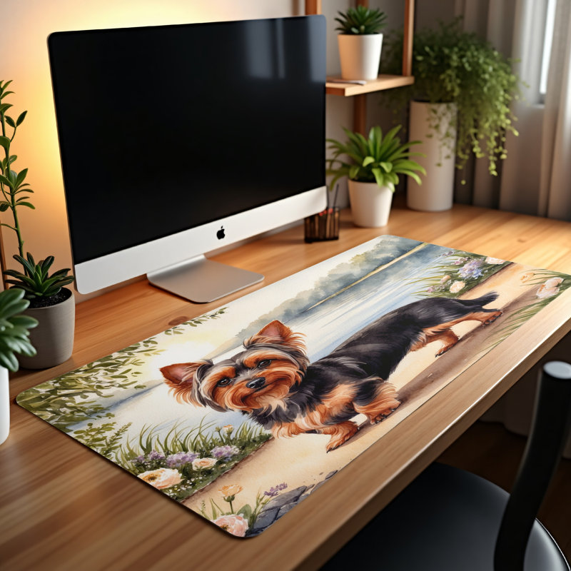 Polyester Desk Pad, 23.6x13.8