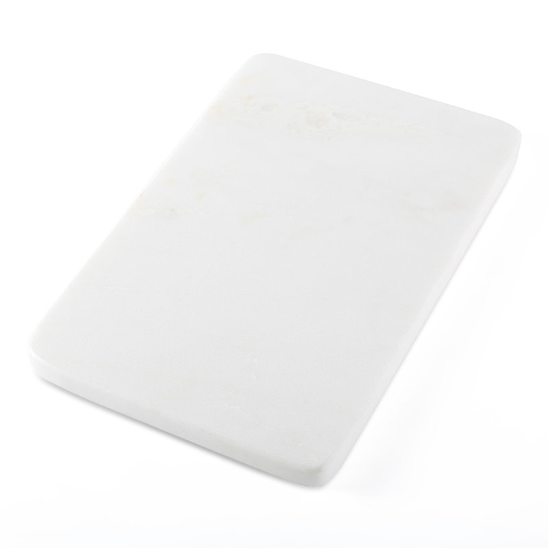Natural Namib Bianco Marble Cutting Board, 12*8in
