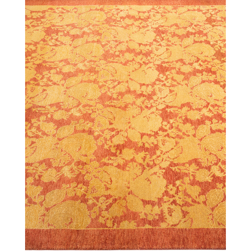 Classic One-of-a-Kind 4' 1" x 6' 1" Hand Knotted Area Rug