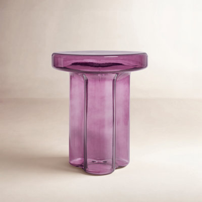 Glass End Table