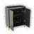 Modern Storage Sideboards & Buffets, Black Engineered Wood Adjustable Shelves For Kitchen And Dining