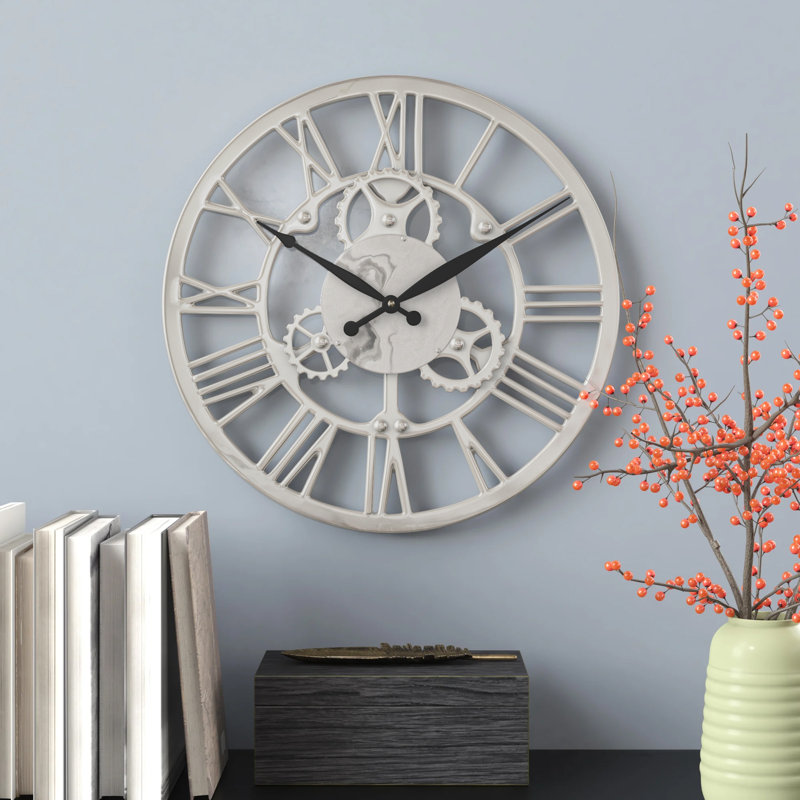 Lancaster Metal Wall Clock