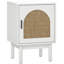 40cm W Manufactured Wood Bedside Table
