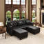 Canapé Chesterfield 82,6 po Mid-Century-2140773181