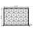 1 Panel Iron Fireplace Screen