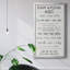 Hand Hand Rules - Art textuel sur toile-684107602-684107601