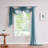 Cricklade Sheer Window Scarf Valance in 10 Colors and 4 Sizes. Great As Wedding Arch Draping Fabric, Bed Canopy or for Craft Project-347850915-331628414