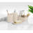 Ribbed Bathroom Accessory Set-1099986621
