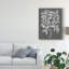 «Graphic Foliage I» par Vision Studio - Reproduction d'art graphique sur toile-236869116