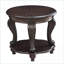 Ensemble de 3 tables basses antiques patinées pour le salon, placage de bois résistant à la chaleur, assemblage facile