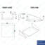 24 in. x 24 in. Stainless Steel Wall Shelf With Side Guards