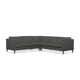 Clifford 3 - Piece Upholstered Custom L-Shape Sectional