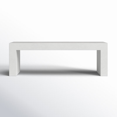 Columbia 55'' Concrete Outdoor Bench
