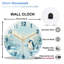 Horloge murale pingouin
