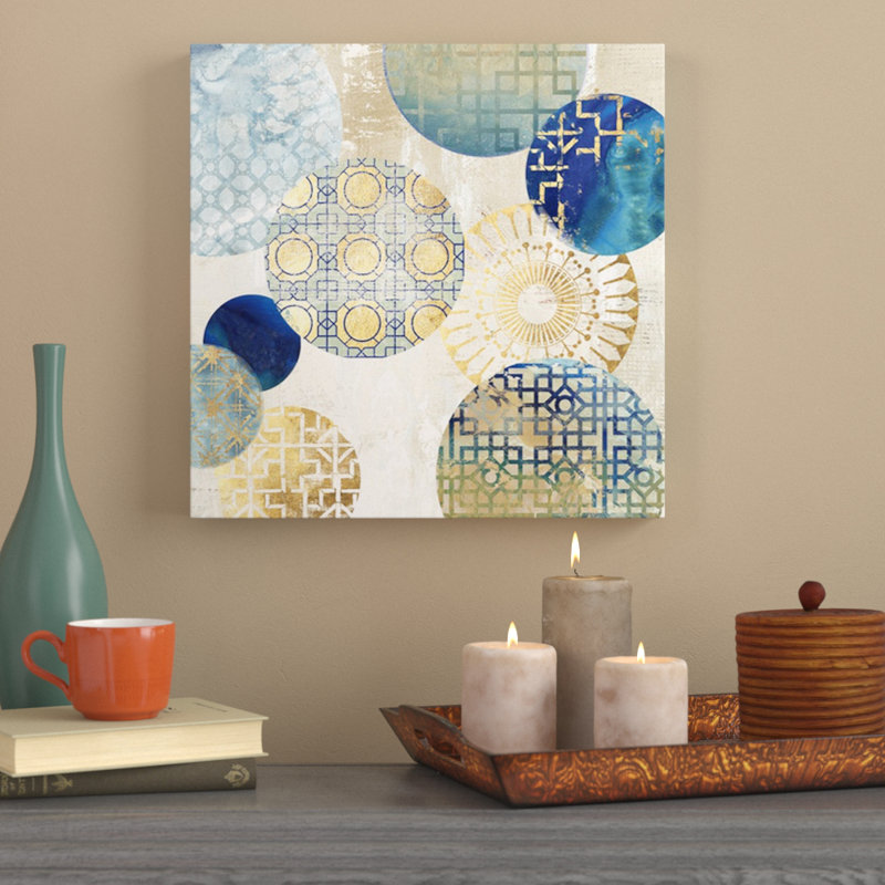 « rings ii », impression sur toile, 32" H x 32" W x 1" D, White Framed Canvas