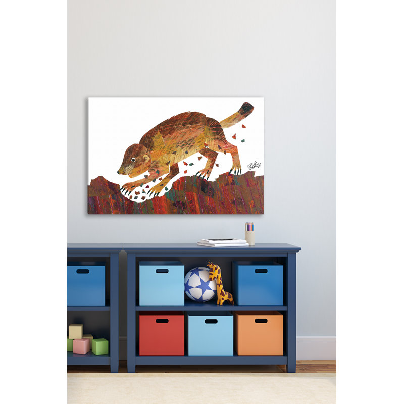 Prairie Dog by Eric Carle - Painting on Canvas, 51cm H x 76cm W