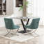 Chaise d'appoint rembourrée en velours Elian-293064304